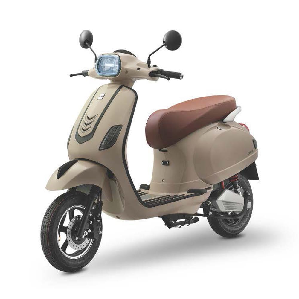 รถจักรยานยนต์ไฟฟ้า EM LEGEND 2000W สีน้ำตาลลาเต้