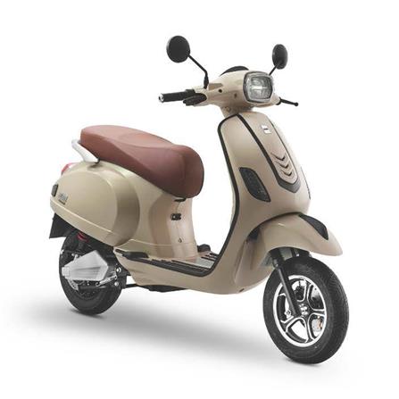 รถจักรยานยนต์ไฟฟ้า EM LEGEND 2000W สีน้ำตาลลาเต้_2