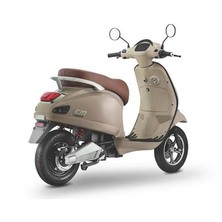 รถจักรยานยนต์ไฟฟ้า EM LEGEND 2000W สีน้ำตาลลาเต้_4