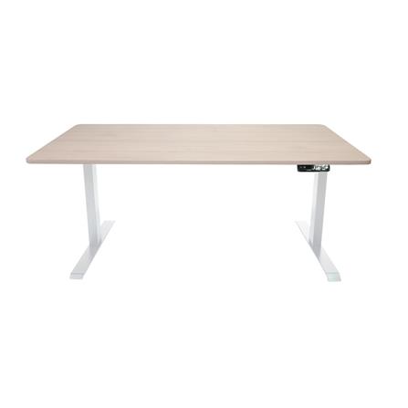 โต๊ะปรับระดับไฟฟ้า BEWELL TOP7-13 140 ซม. สีไม้โอ๊ค/ขาว_1