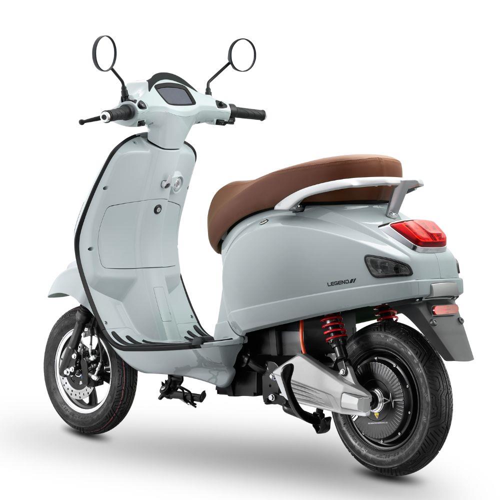 รถจักรยานยนต์ไฟฟ้า EM LEGEND 2000W สีเทา