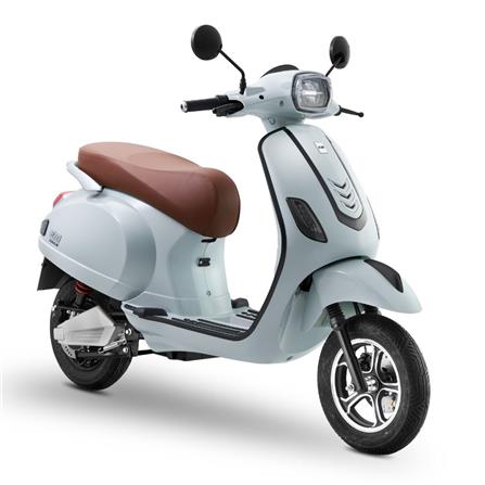 รถจักรยานยนต์ไฟฟ้า EM LEGEND 2000W สีเทา_2