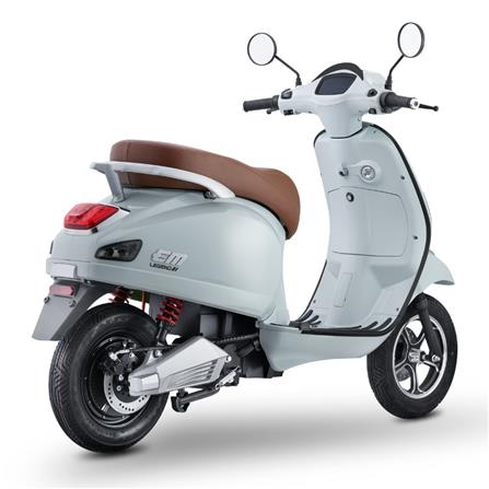 รถจักรยานยนต์ไฟฟ้า EM LEGEND 2000W สีเทา_4