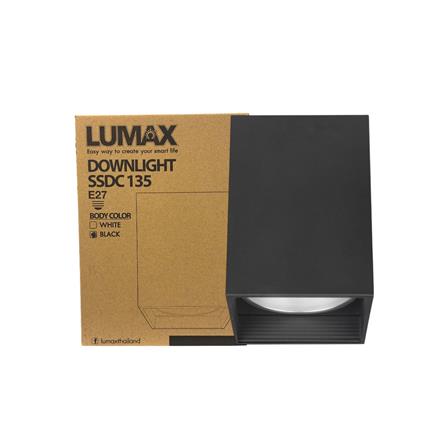 ดาวน์ไลท์ LUMAX 25-01929 5 นิ้ว สีดำ ทรงเหลี่ยม_5