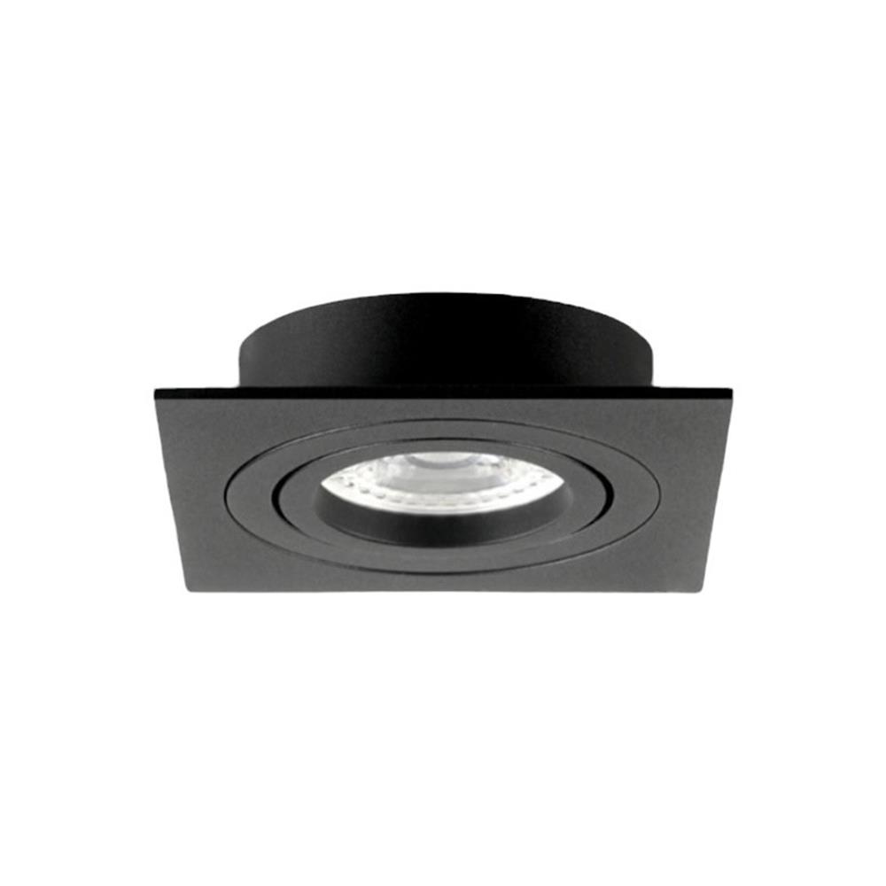 ดาวน์ไลท์ LUMAX HG 24-05227 3 นิ้ว สีดำ เหลี่ยม