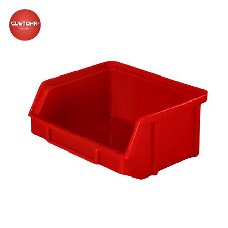 กล่องเครื่องมือใส่อะไหล่ CUSTOMAI N.G335 สีแดง