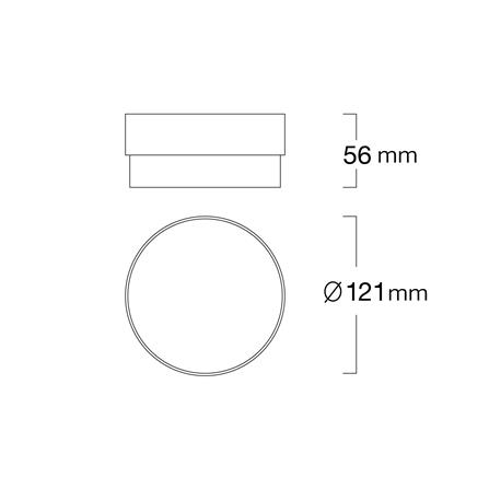 ดาวน์ไลท์ LED LUMAX 03 -A0757 15 นิ้ว ทรงกลม สีขาว_5