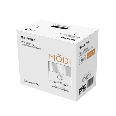 เครื่องทำน้ำร้อน SHARP WH-MMD16WH 6000 วัตต์ สีขาว_9