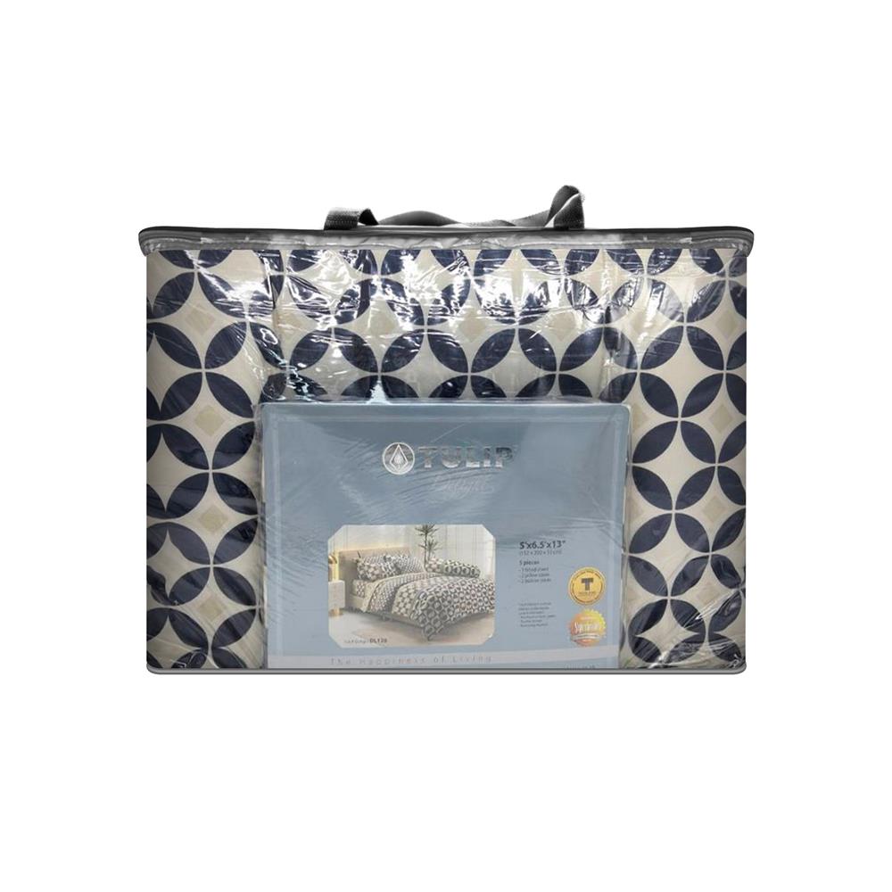 ชุดผ้าปูที่นอน 5 ฟุต (ชุด 6 ชิ้น) TULIP DELIGHT 60205-DL128