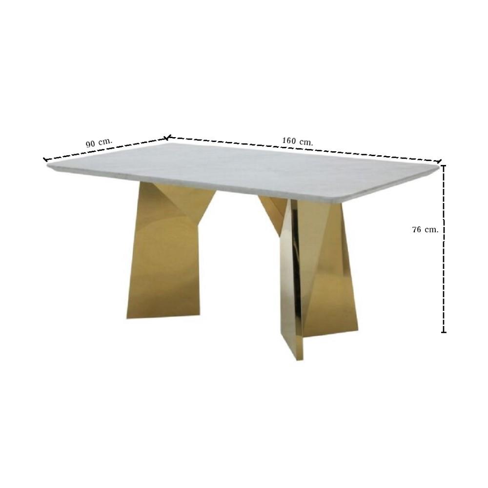 ชุดโต๊ะทานข้าว 4 ที่นั่ง SB FURNITURE SAVINA & VOLLY 59062564 สีขาว