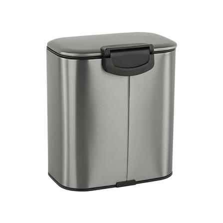 ถังขยะเหยียบเหลี่ยม ACCO MODIO 6 ลิตร สีเงิน_2
