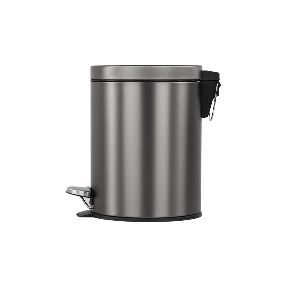 ถังขยะเหยียบกลม ACCO MODIO 5 ลิตร สีเงิน