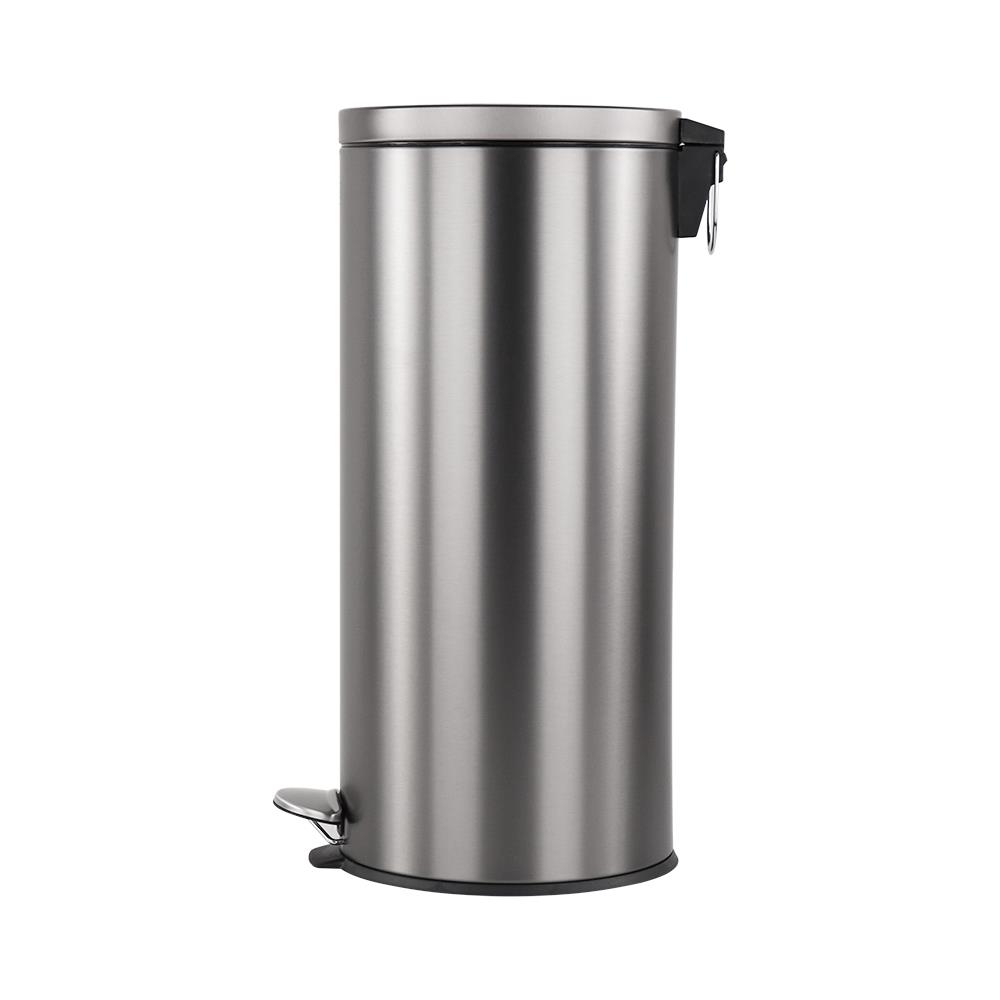 ถังขยะเหยียบกลม ACCO MODIO 30 ลิตร สีเงิน