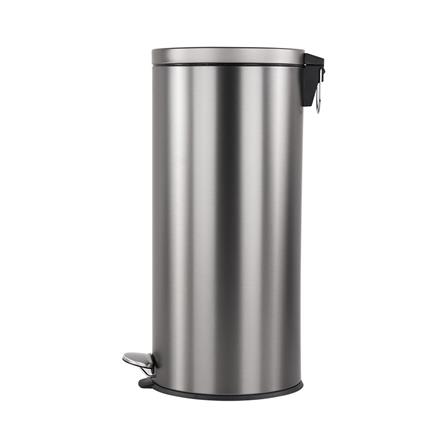 ถังขยะเหยียบกลม ACCO MODIO 30 ลิตร สีเงิน_2