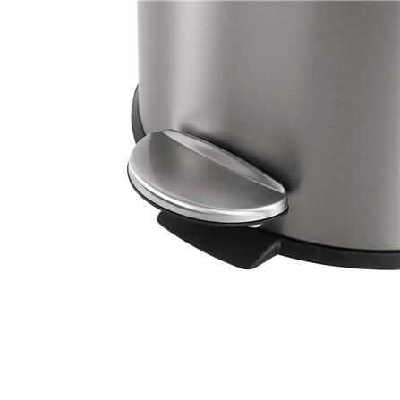 ถังขยะเหยียบกลม ACCO MODIO 30 ลิตร สีเงิน_3