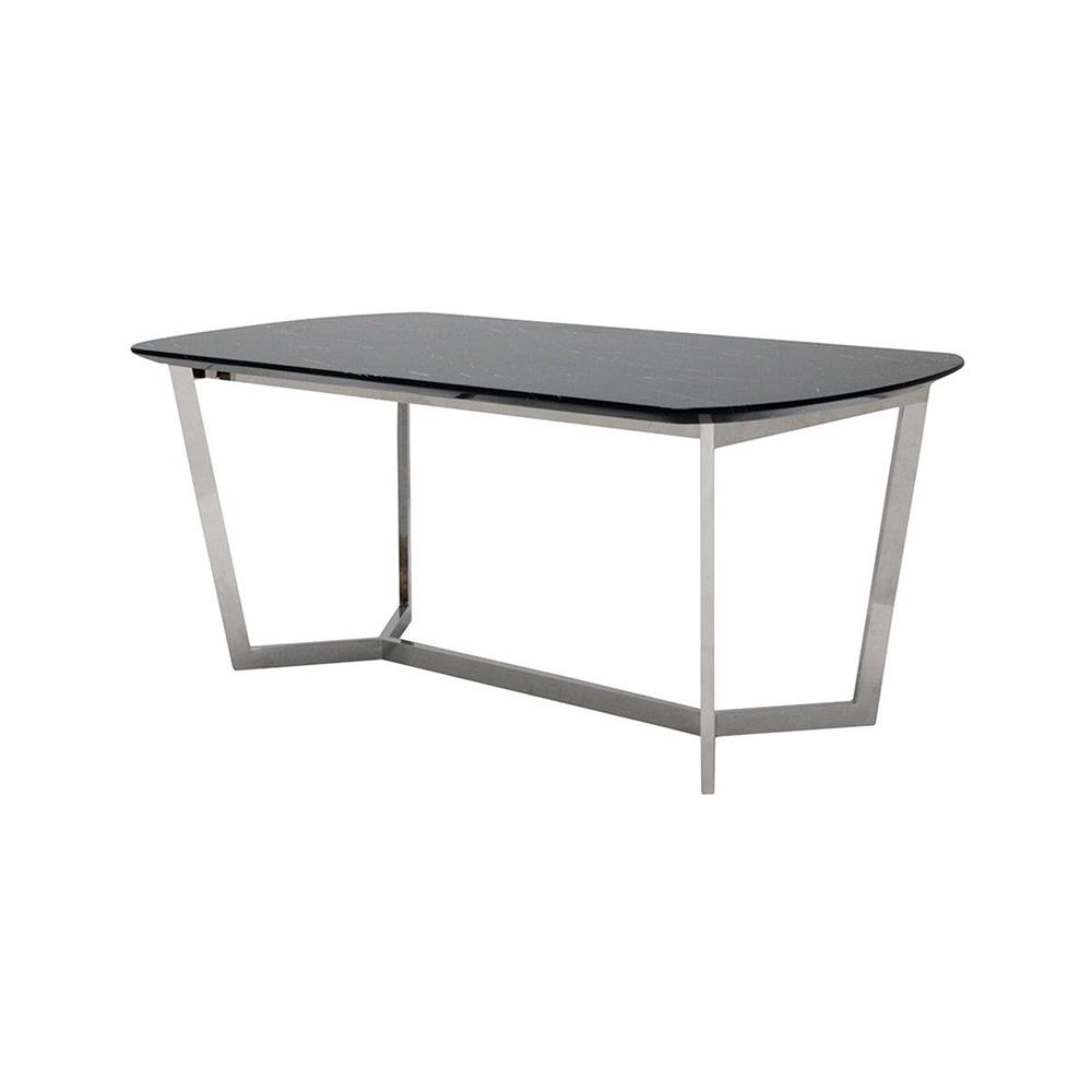 ชุดโต๊ะทานข้าว 4 ที่นั่ง SB FURNITURE AVENTE & YAKKA 59056694 สีดำ