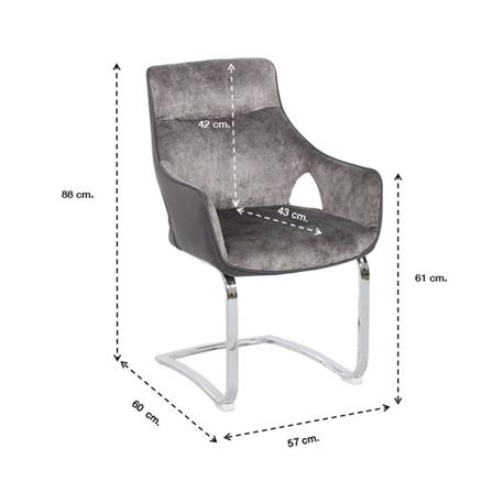 ชุดโต๊ะทานข้าว 4 ที่นั่ง SB FURNITURE AVENTE & YAKKA 59056694 สีดำ_9