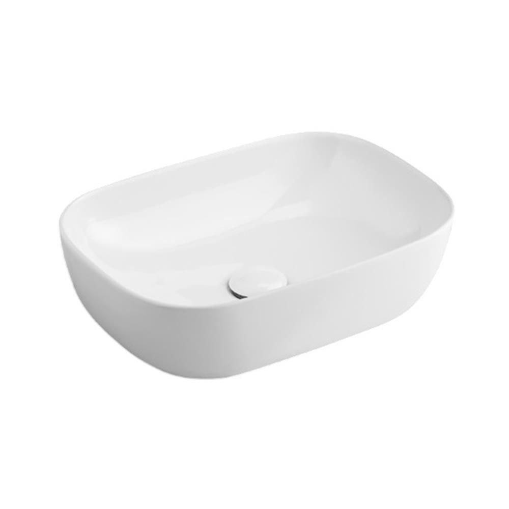 อ่างล้างหน้าวางบนเคาน์เตอร์ COTTO C00129 สีขาว