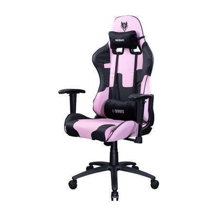 เก้าอี้เกมมิ่ง NUBWO L011 สีชมพู/ดำ_0