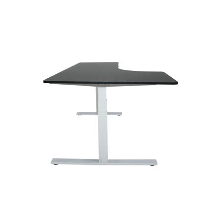 โต๊ะปรับระดับไฟฟ้า BEWELL TBS02 TOP09 160 ซม. สีดำ/ขาว_2