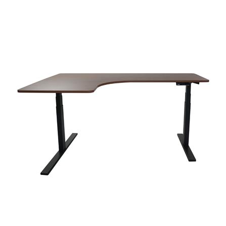 โต๊ะปรับระดับไฟฟ้า BEWELL TBS02 TOP0 180 ซม. สีน้ำตาล/ดำ_1