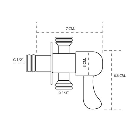 สต๊อปวาล์ว 2 ทาง DONMARK GL-2161_2