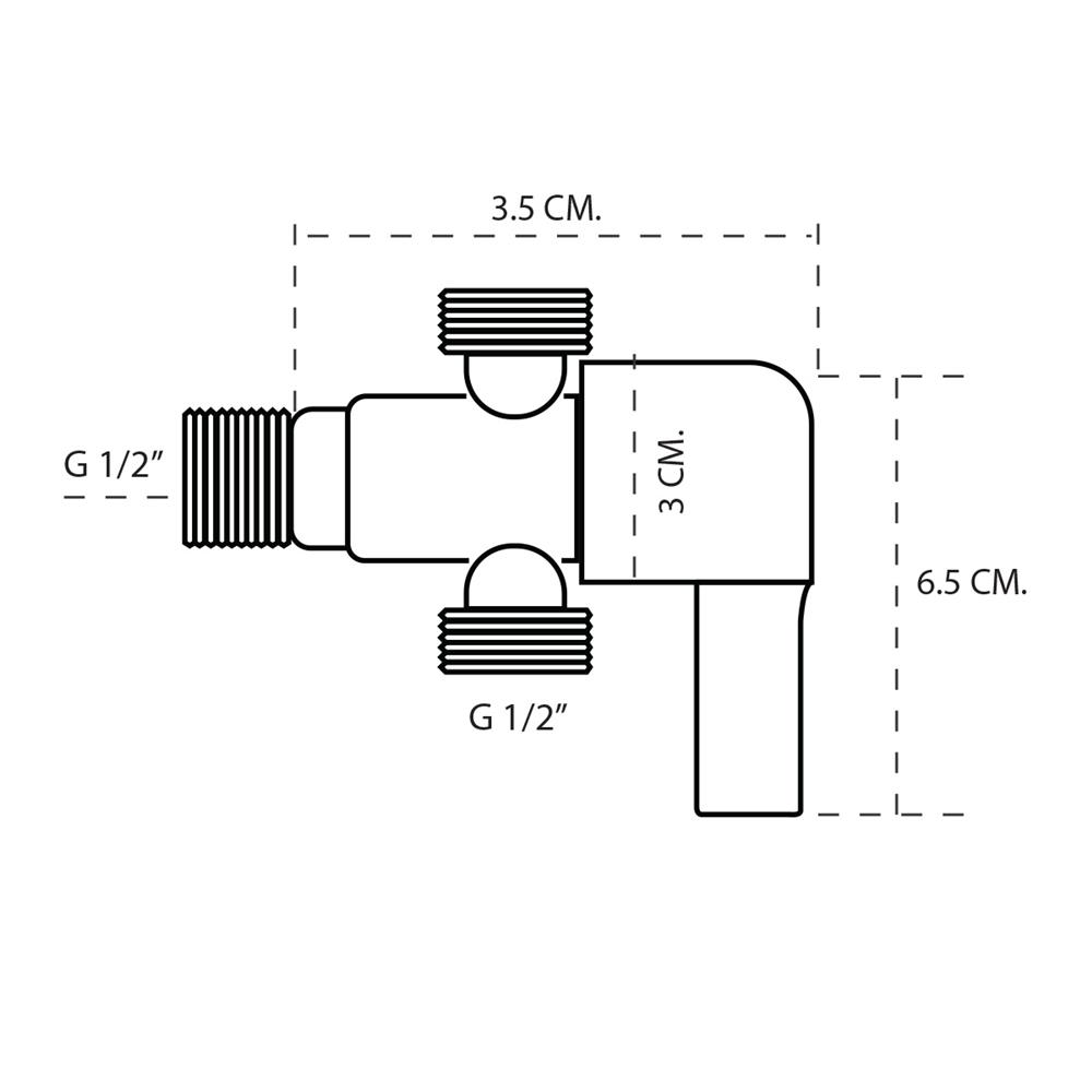 สต๊อปวาล์ว 2 ทาง DONMARK GL-2162