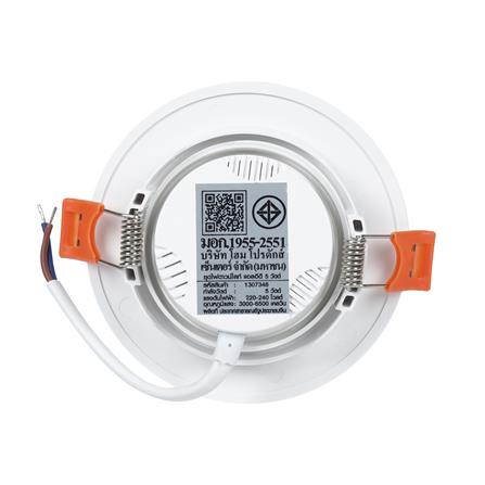 ดาวน์ไลท์ LED CARINI LCS4730G-R P.4 3 นิ้ว 5 วัตต์ สีขาว_2