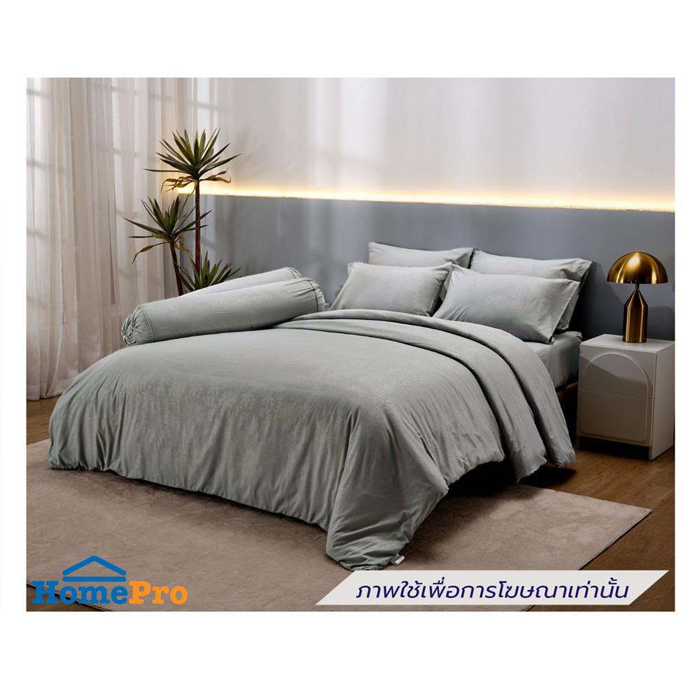 ชุดผ้าปูที่นอน 6 ฟุต (ชุด 6 ชิ้น) TULIP DELIGHT 60239-DL593