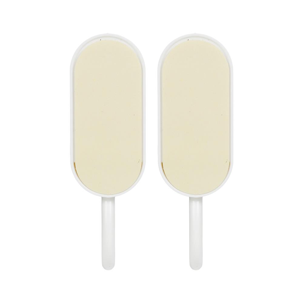 ขอแขวนติดเทปกาว PLIM 9HY-132164 สีขาว (แพ็ก 2 ชิ้น)