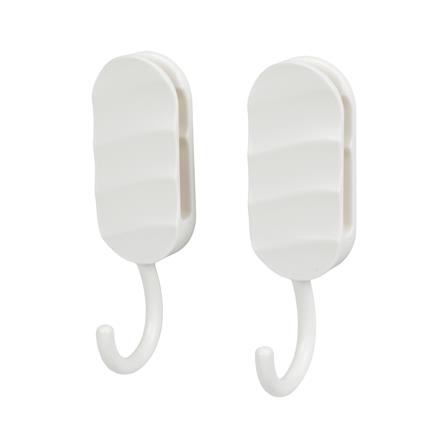 ขอแขวนติดเทปกาว PLIM 9HY-132164 สีขาว (แพ็ก 2 ชิ้น)_1