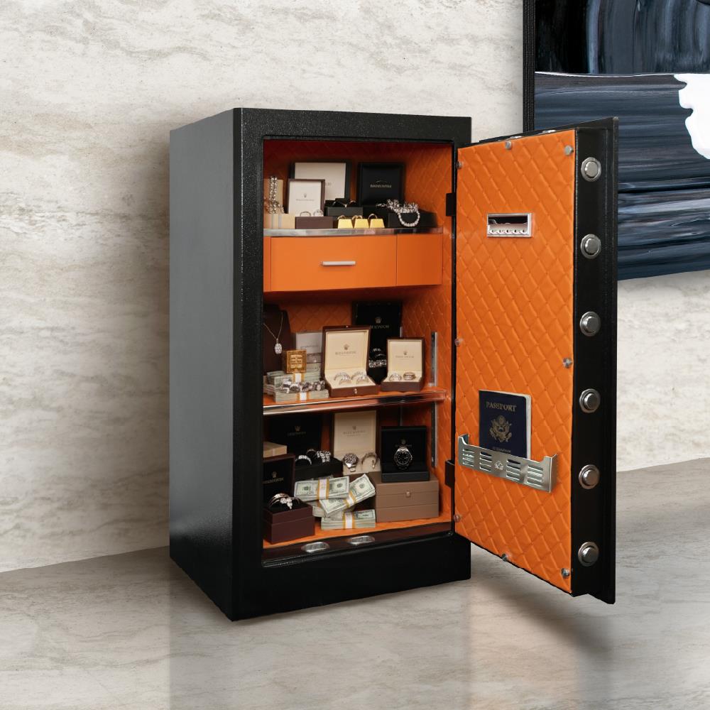 ตู้เซฟนิรภัย FINGERPRINT PRELUDE PJS-610 สีดำ