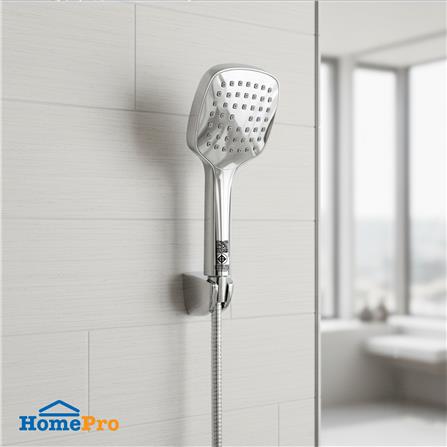 ชุดฝักบัวสายอ่อน DONMARK GL-3726 สีโครม_2