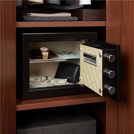 ตู้นิรภัย FINGERPRINT SURE ES-913 สีดำ_4