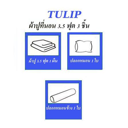 ชุดผ้าปูที่นอน 3.5 ฟุต (ชุด 3 ชิ้น) TULIP DELIGHT 60058-DL596_4