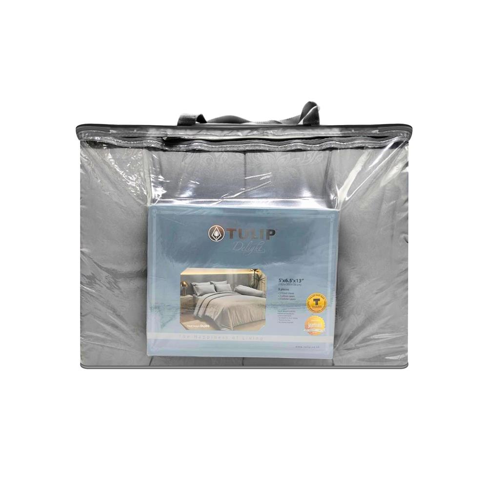 ชุดผ้าปูที่นอน 5 ฟุต (ชุด 6 ชิ้น) TULIP DELIGHT 60240-DL593