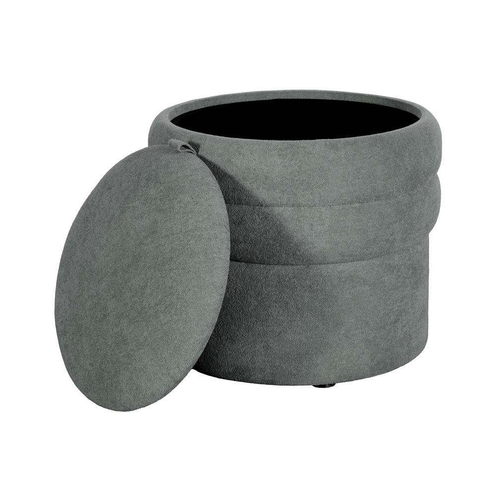 สตูลกลม SNAZZ CLOUDY สีเทา