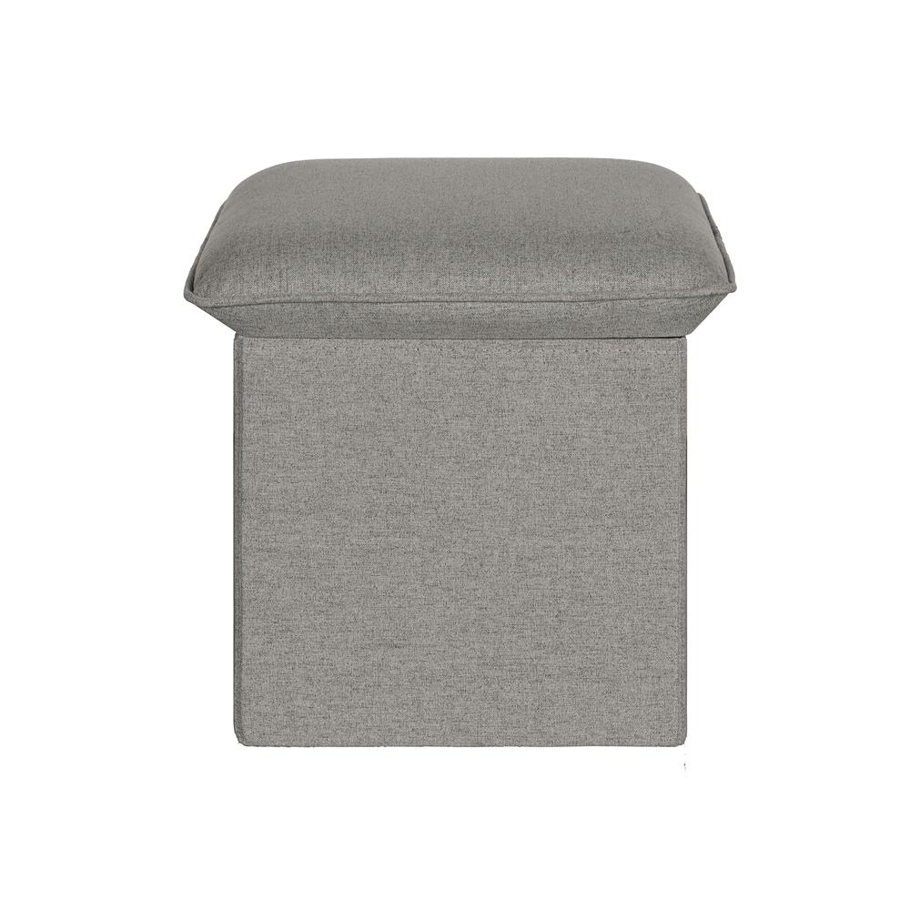 สตูลเหลี่ยม SNAZZ CLOUDY สีเทา