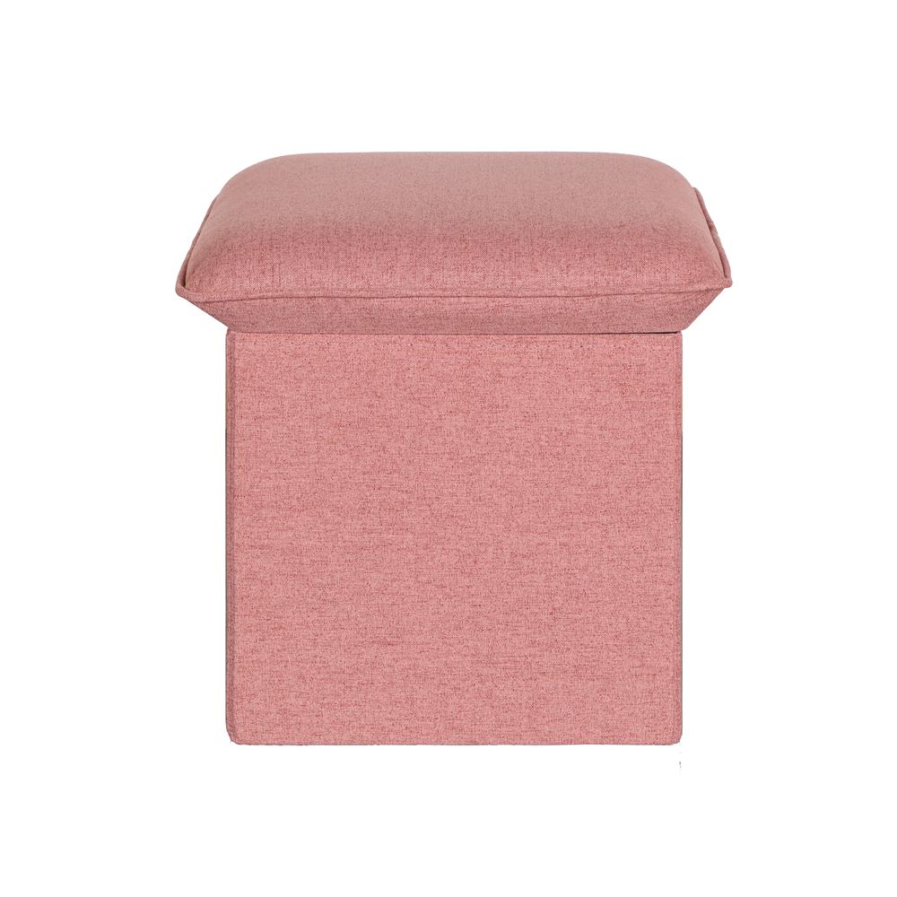 สตูลเหลี่ยม SNAZZ CLOUDY สีส้ม/พีช