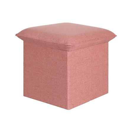 สตูลเหลี่ยม SNAZZ CLOUDY สีส้ม/พีช_0