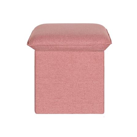 สตูลเหลี่ยม SNAZZ CLOUDY สีส้ม/พีช_1