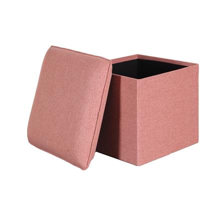 สตูลเหลี่ยม SNAZZ CLOUDY สีส้ม/พีช_2