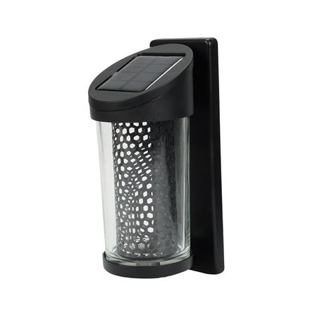 ไฟผนังภายนอก SOLAR CARINI CC0059 0.15 วัตต์ WARM WHITE สีดำ (แพ็ก 4 ชิ้น)_0