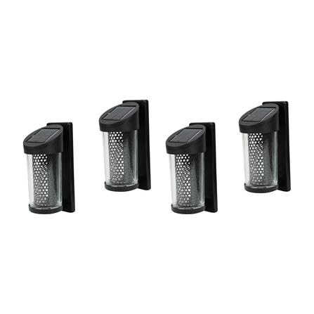 ไฟผนังภายนอก SOLAR CARINI CC0059 0.15 วัตต์ WARM WHITE สีดำ (แพ็ก 4 ชิ้น)_4