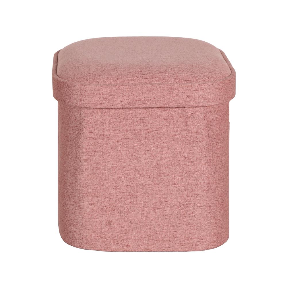 สตูลเหลี่ยม SNAZZ SUNNY สีส้ม/พีช