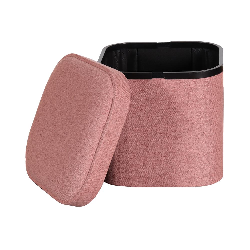 สตูลเหลี่ยม SNAZZ SUNNY สีส้ม/พีช