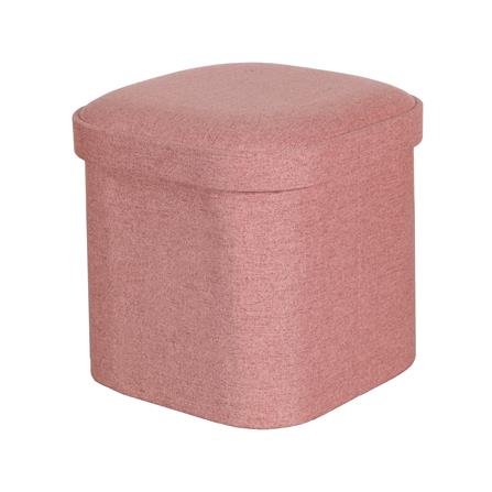 สตูลเหลี่ยม SNAZZ SUNNY สีส้ม/พีช_0