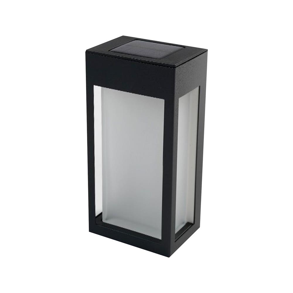 ไฟผนังภายนอก SOLAR CARINI 005A 0.15 วัตต์ WARM WHITE สีดำ (แพ็ก 4 ชิ้น)