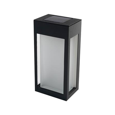 ไฟผนังภายนอก SOLAR CARINI 005A 0.15 วัตต์ WARM WHITE สีดำ (แพ็ก 4 ชิ้น)_0