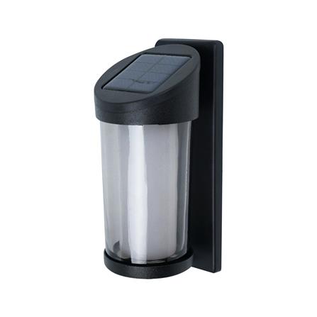 ไฟผนังภายนอก SOLAR CARINI CC0057 0.15 วัตต์ WARM WHITE สีดำ (แพ็ก 4 ชิ้น)